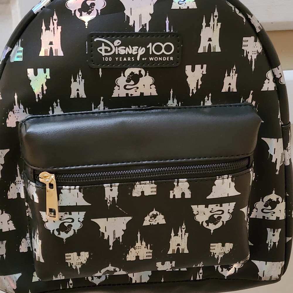 Disney 100th Anniversary Pricess's Castles Mini Backpack NWT - Picture 8 of 9